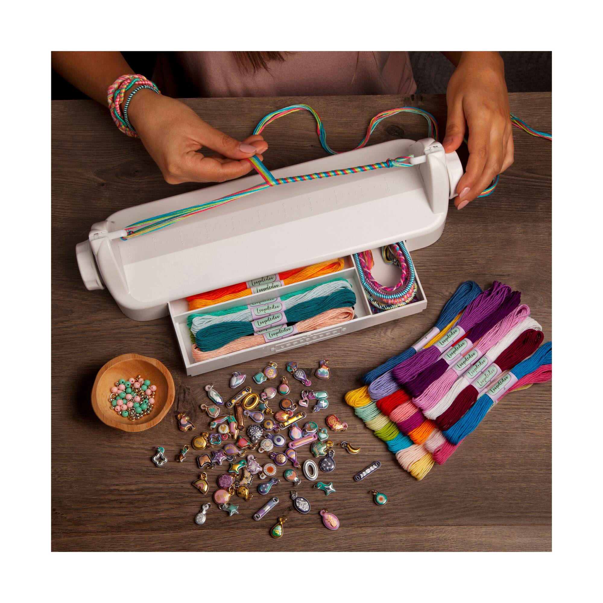 Loopdedoo® Deluxe Edition Bracelet Spinning Loom